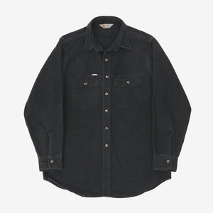 Vintage Brushed Cotton Work Shirt