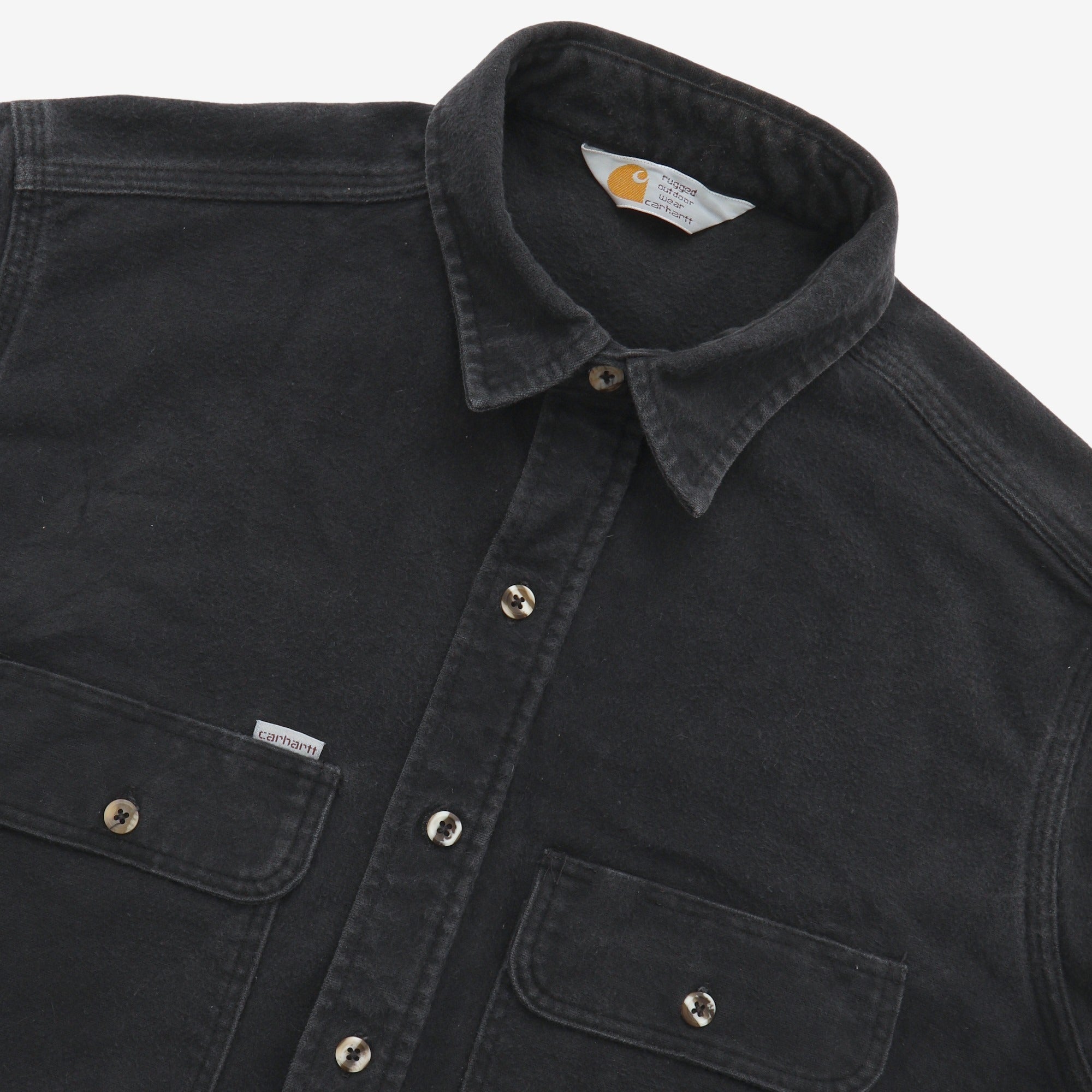 Vintage Brushed Cotton Work Shirt