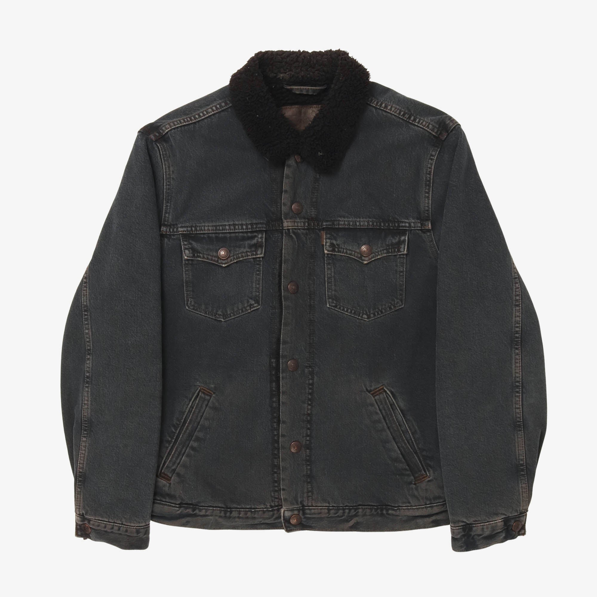 Sherpa Denim Trucker Jacket