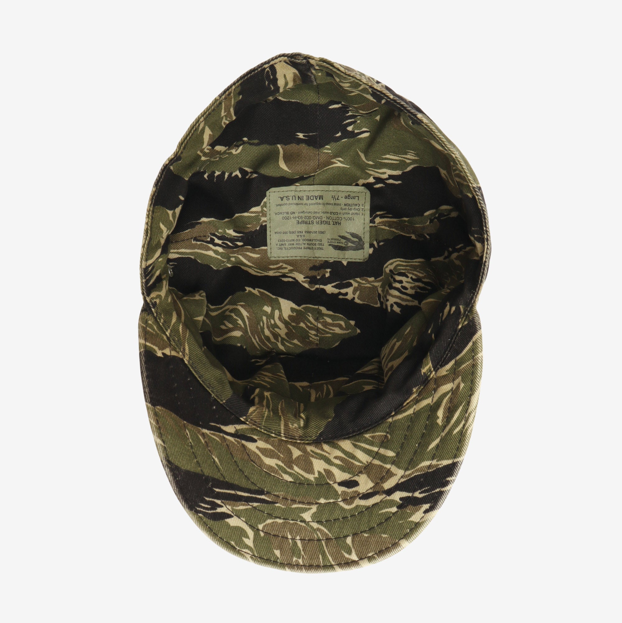 Camo US Military Cap