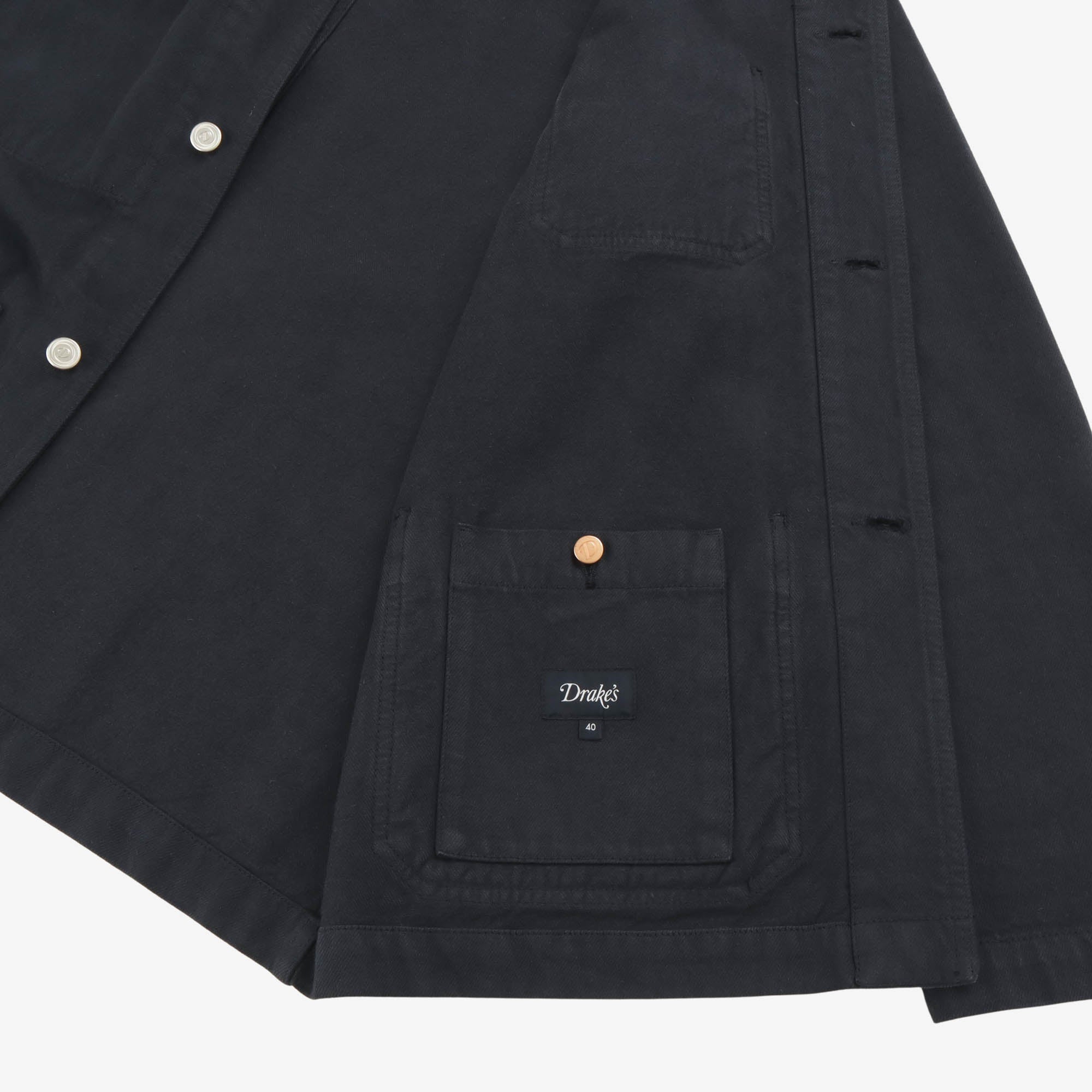 Twill Five Pocket Chore Jacket