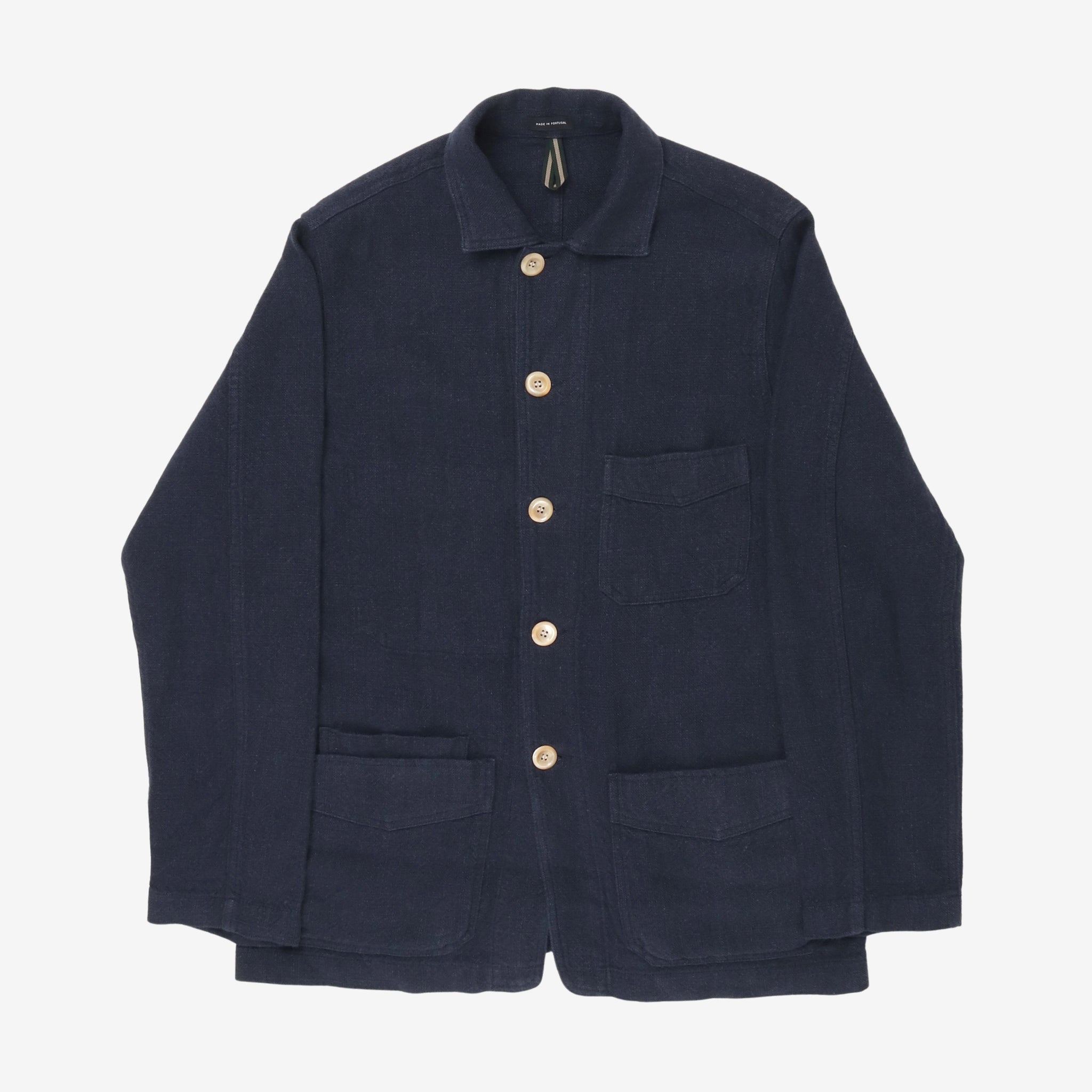 Linen Five Pocket Chore Jacket