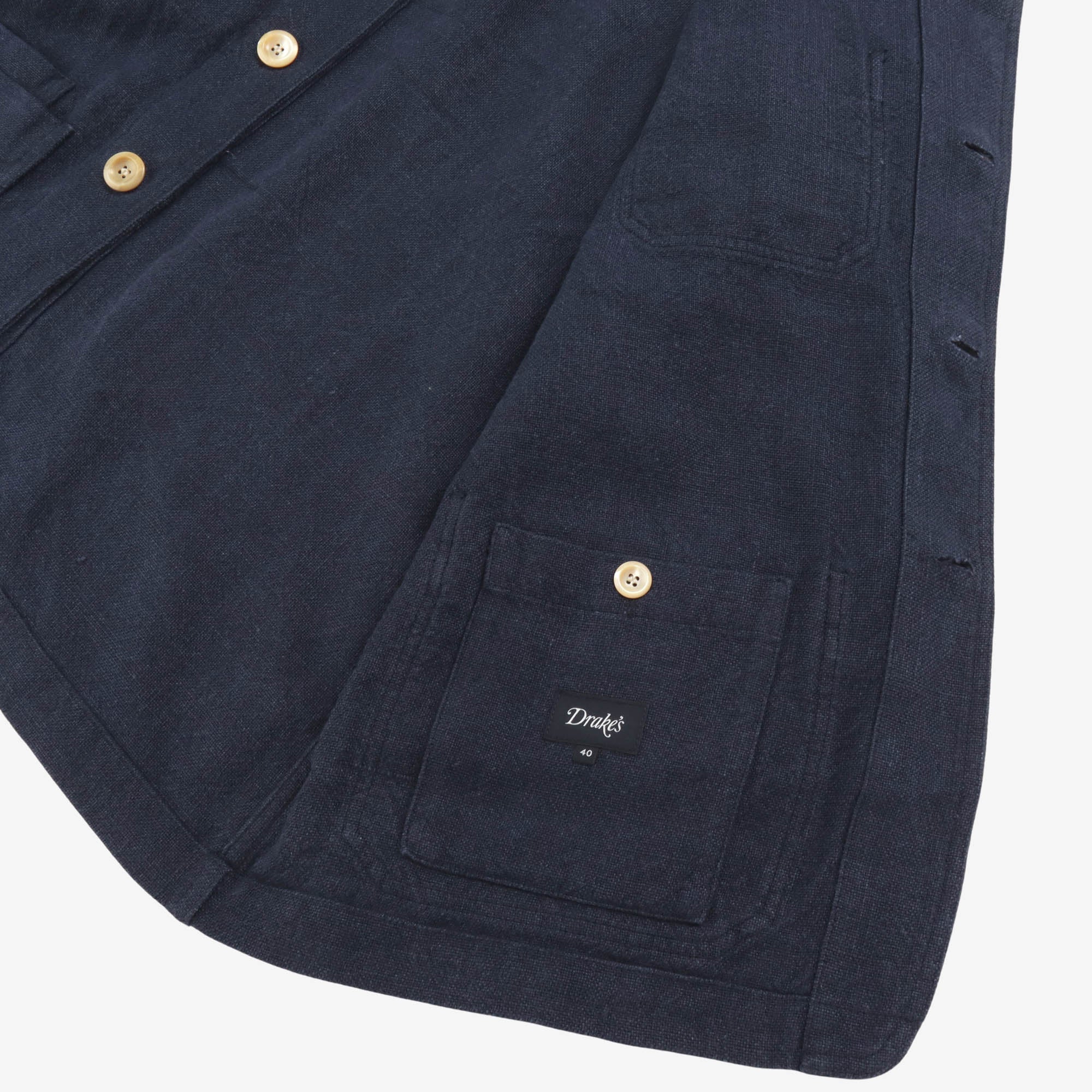Linen Five Pocket Chore Jacket