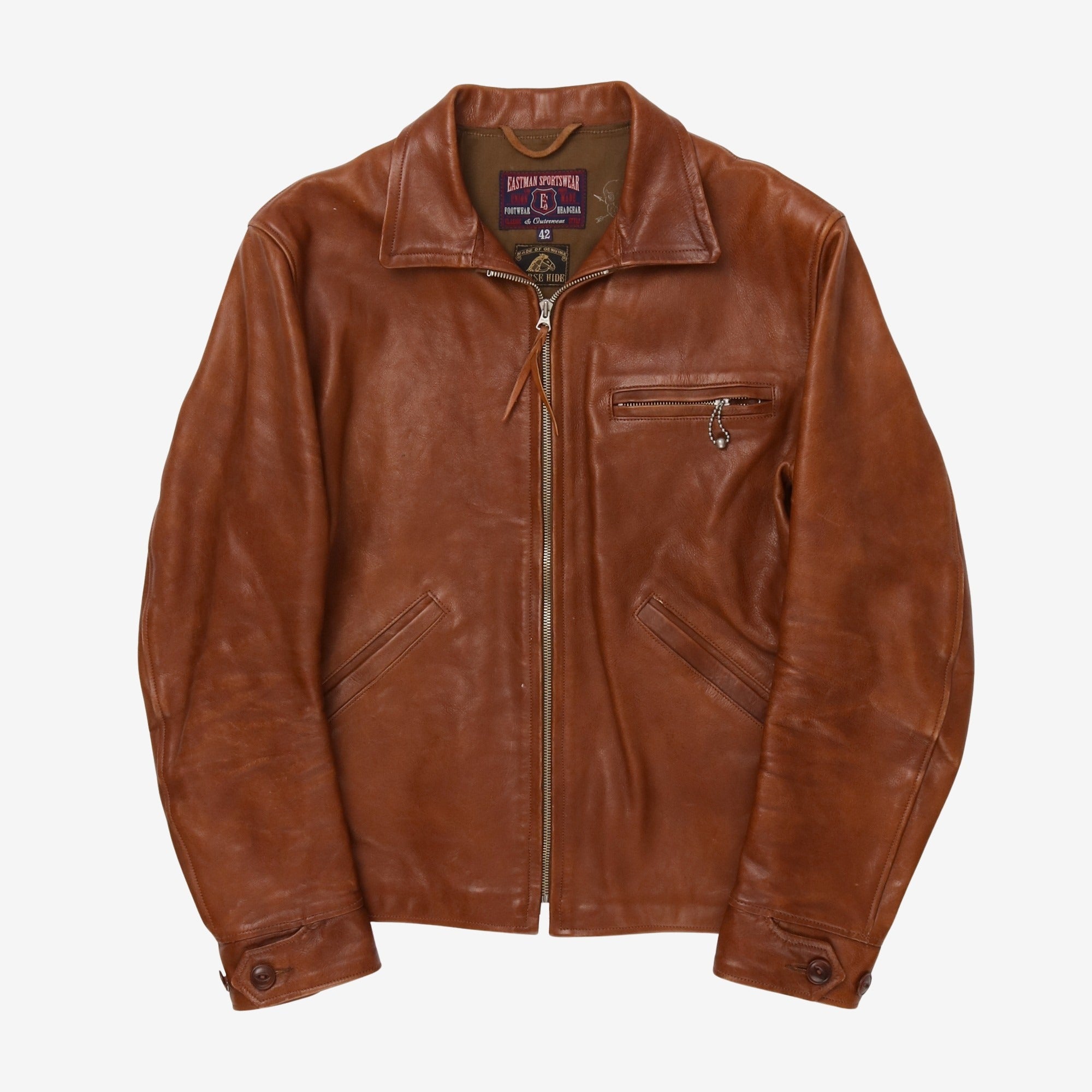 Leather Flight Jacket