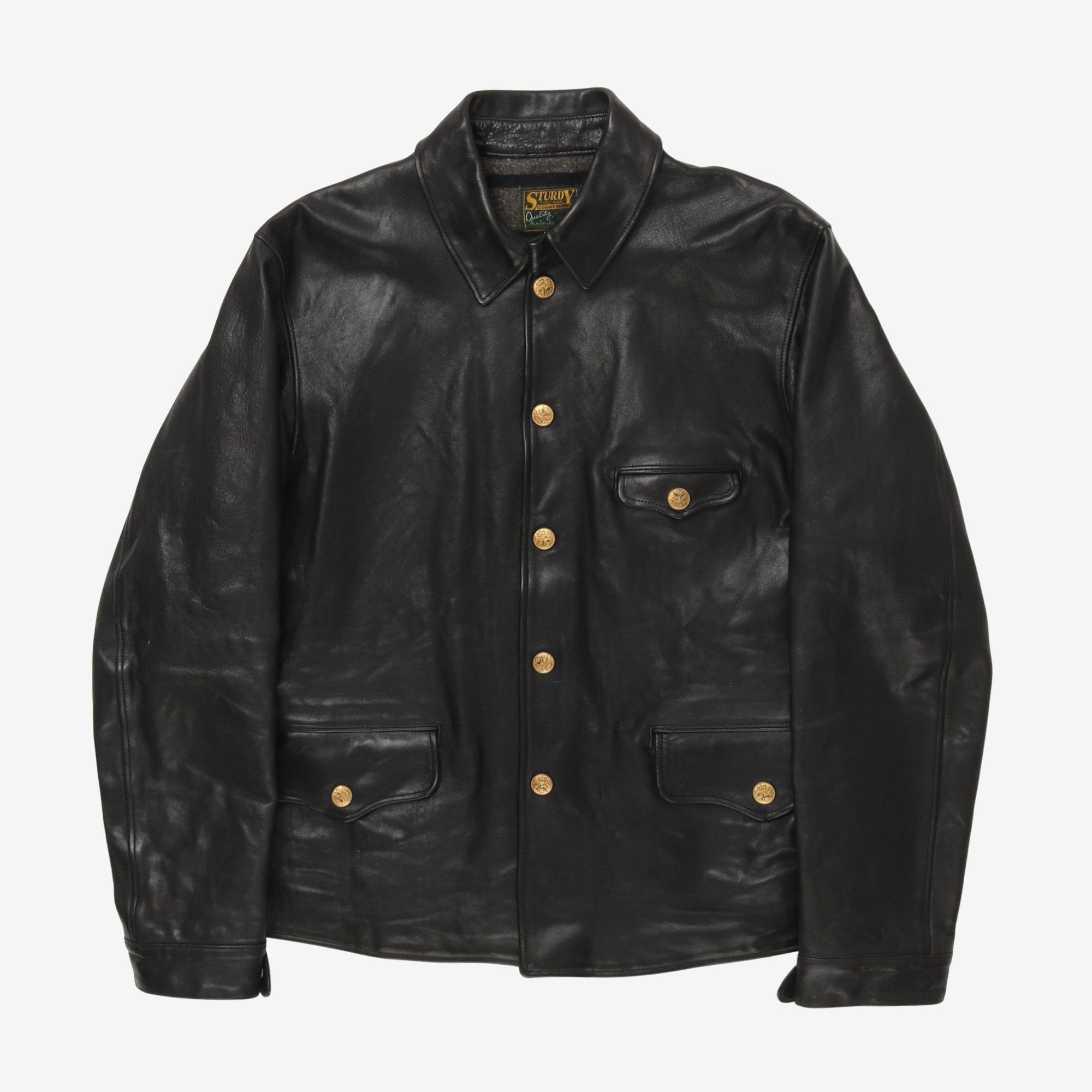 Leather Driving Jacket