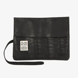 Leather Pen Roll Organiser