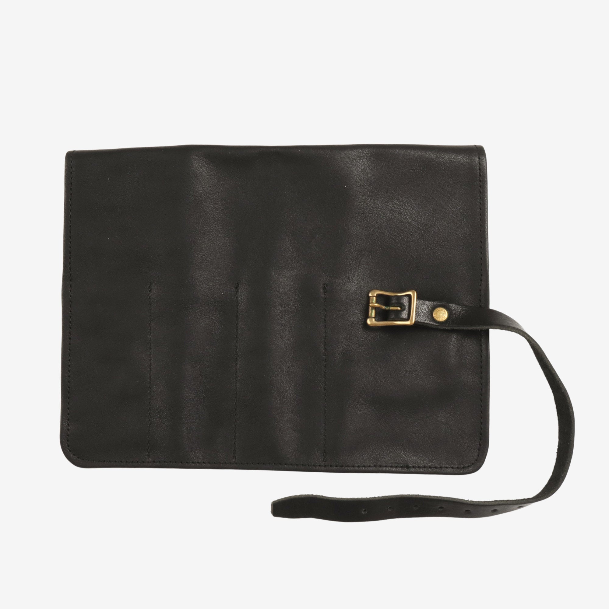 Leather Pen Roll Organiser