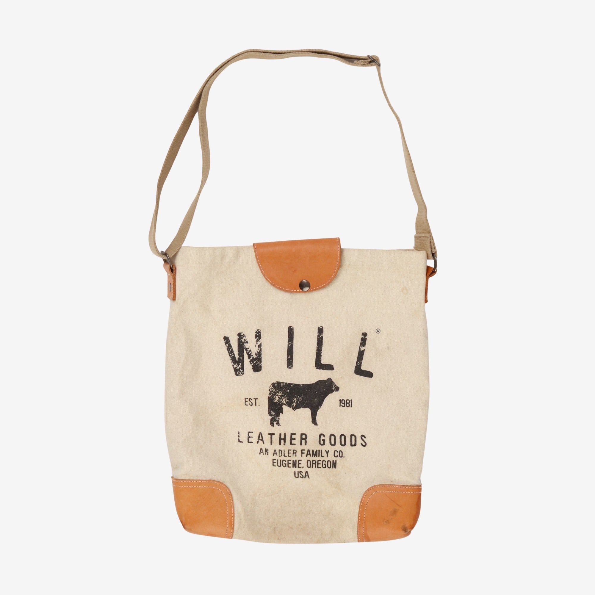 Canvas Leather Tote