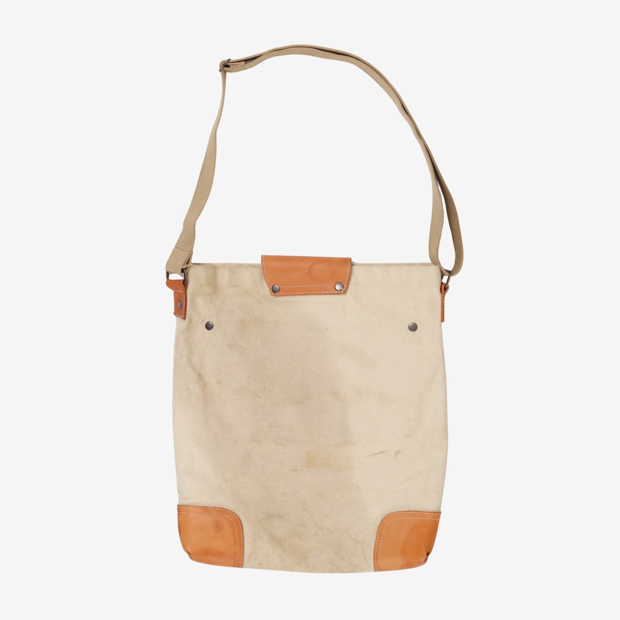 Canvas Leather Tote
