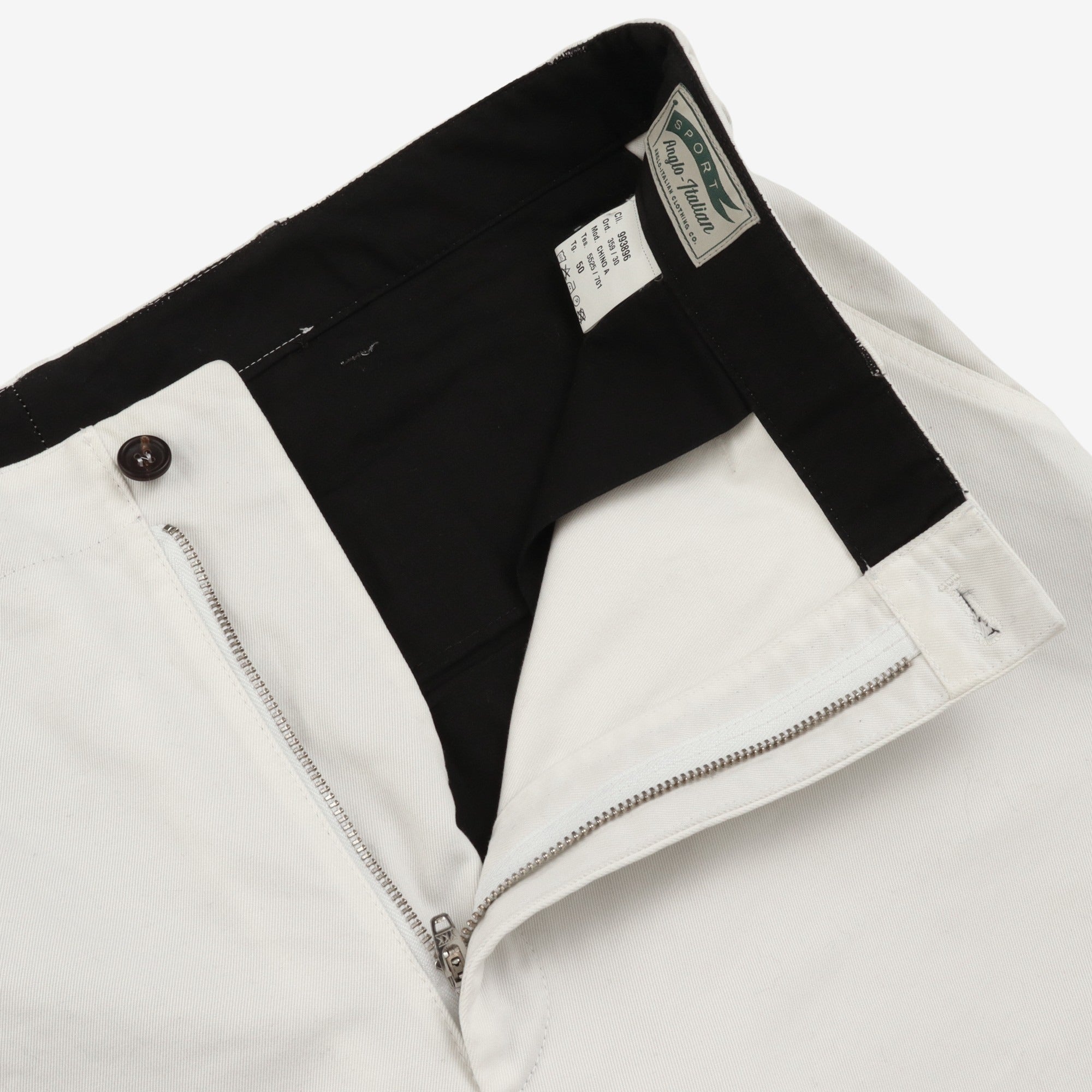 Flat Front Chinos