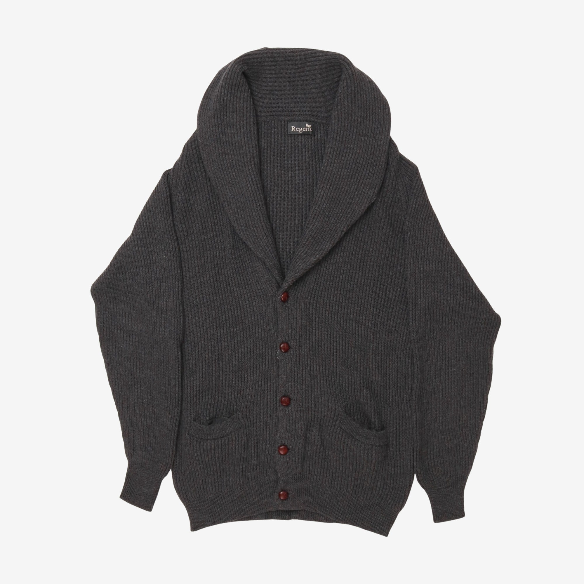 4-Ply Royal Rib Cardigan (Fits UK44)