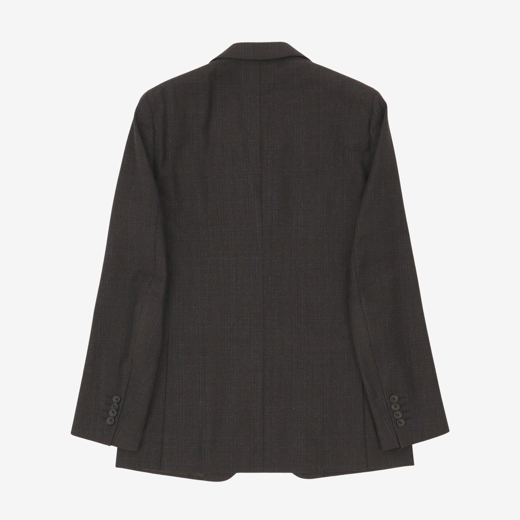 Wool Check Jacket