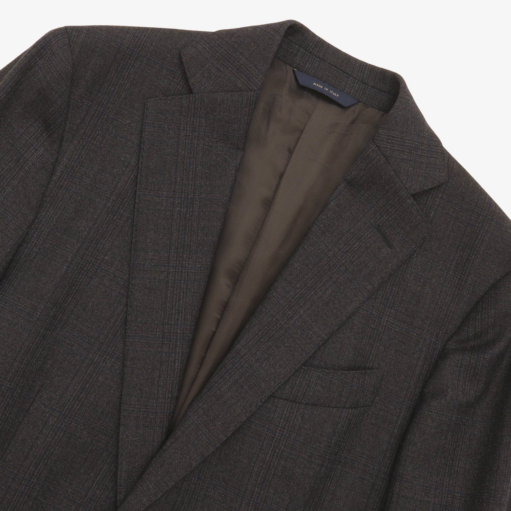 Wool Check Jacket