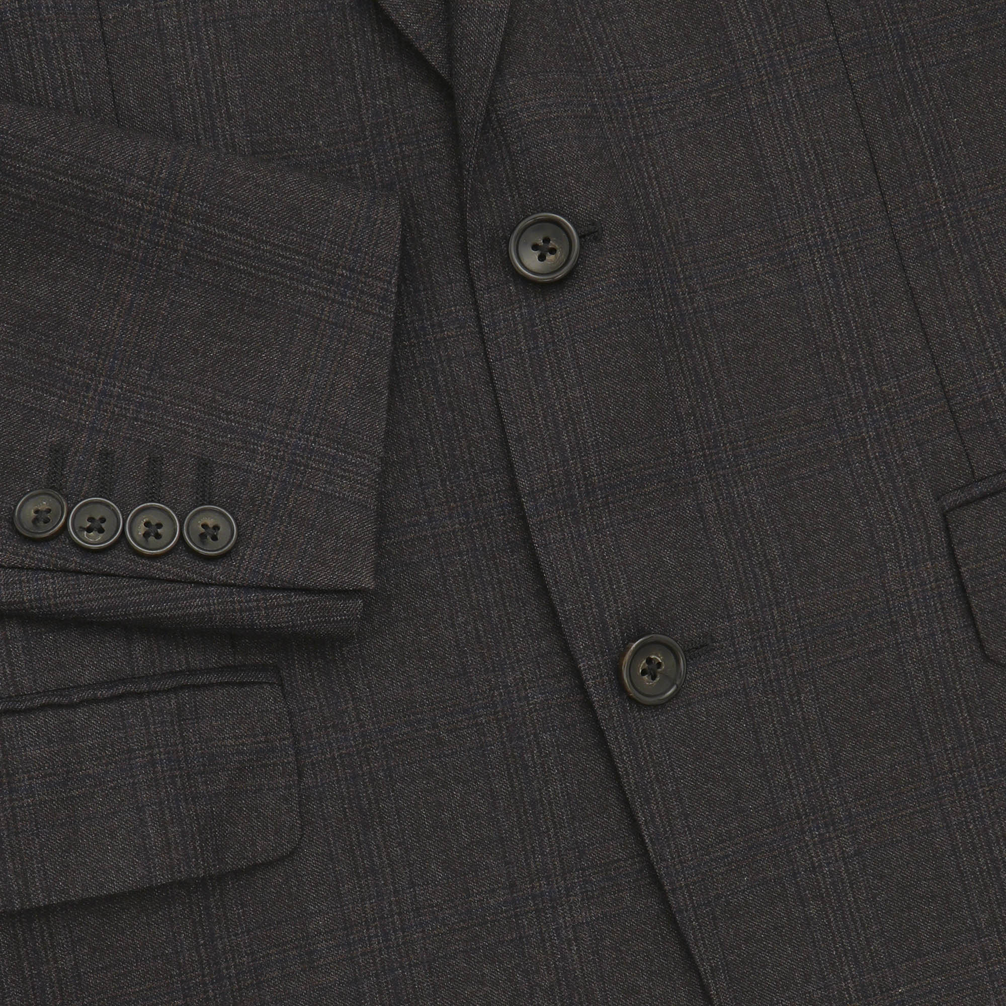 Wool Check Jacket