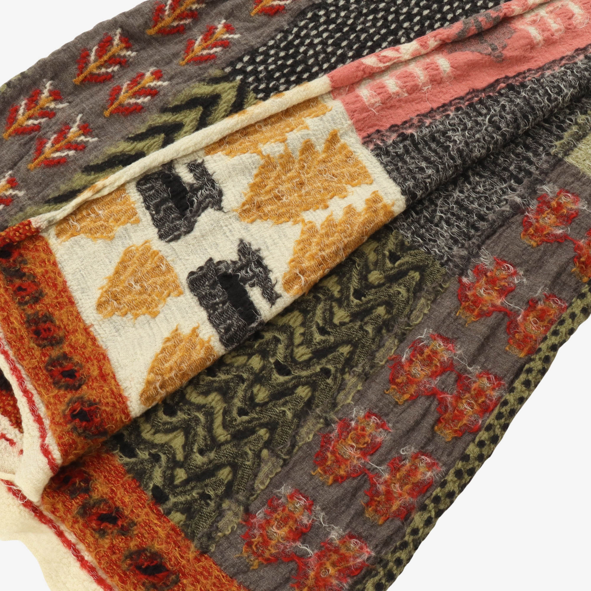 Gabbeh Wool Large Scarf