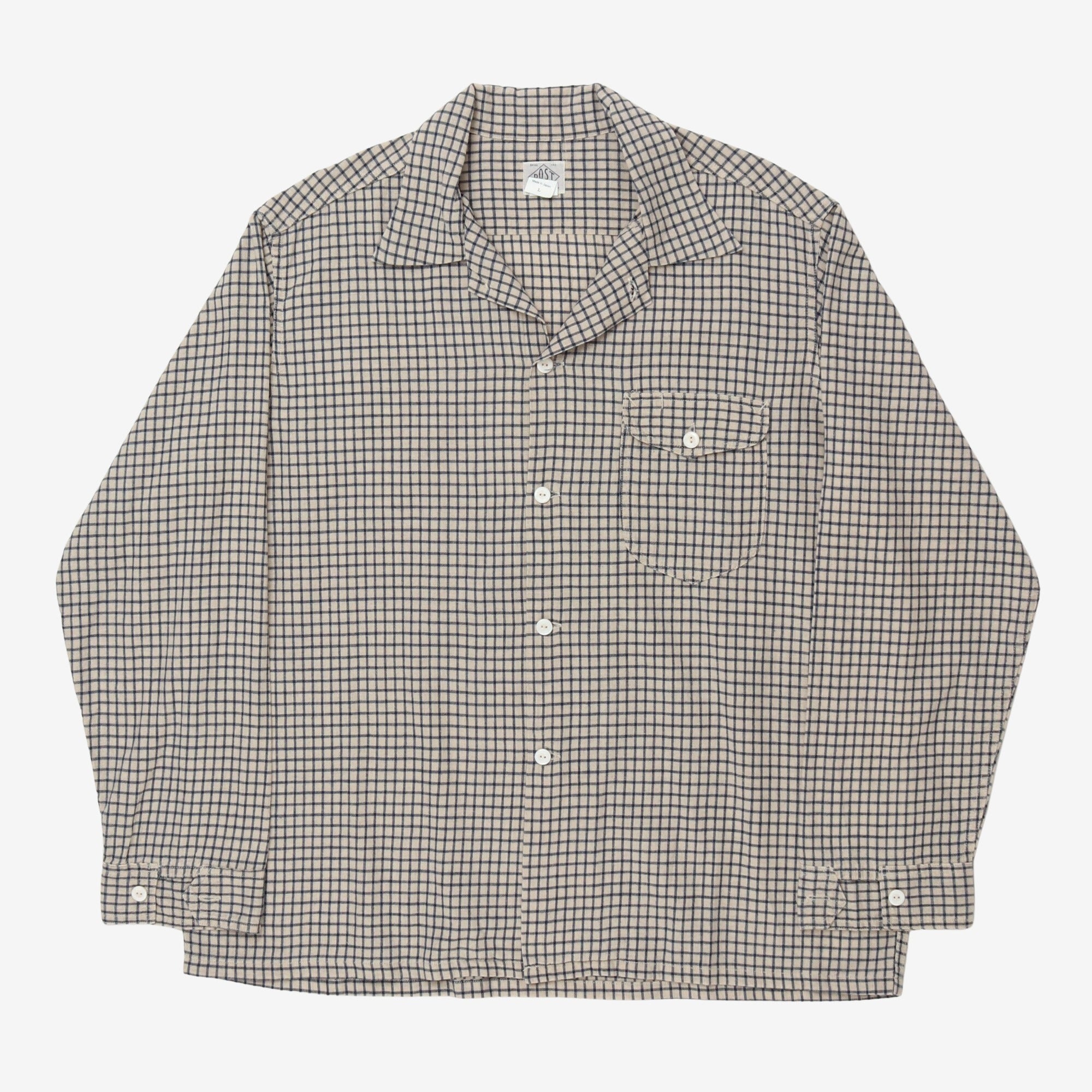 Open Collar Shirt