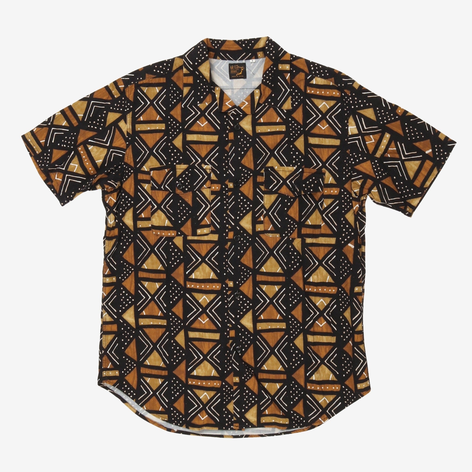 Open Collar SS Shirt