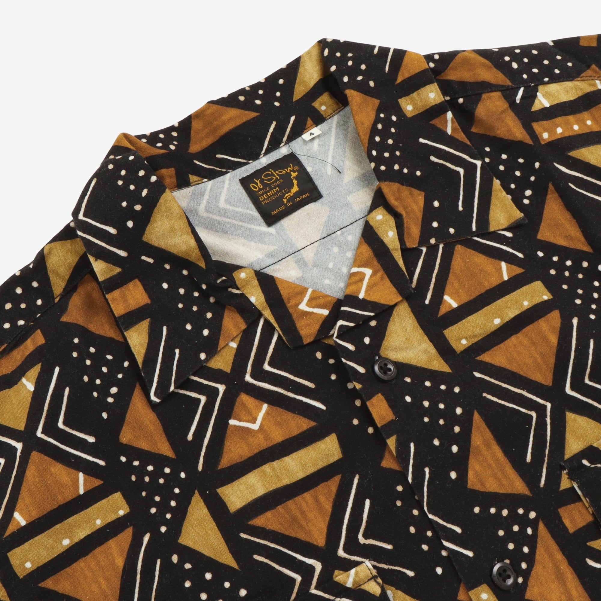 Open Collar SS Shirt