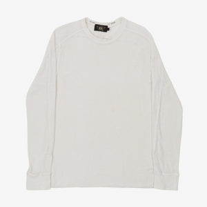 Ribbed Henley LS