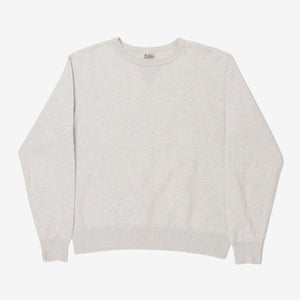4-Needle Plain Sweatshirt