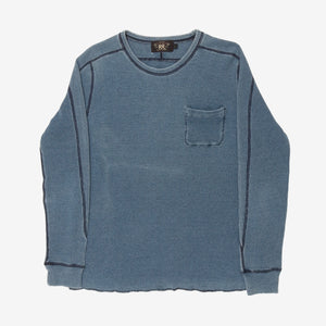 Indigo Waffle LS