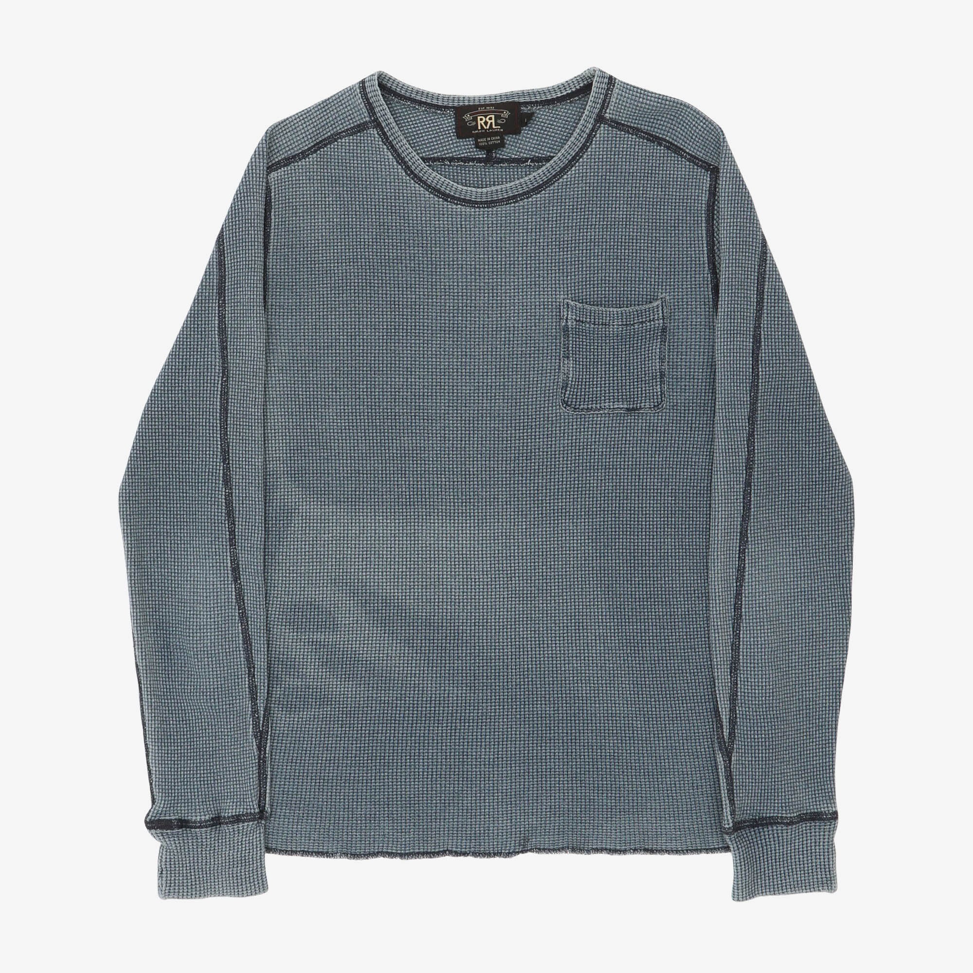 Indigo Waffle LS