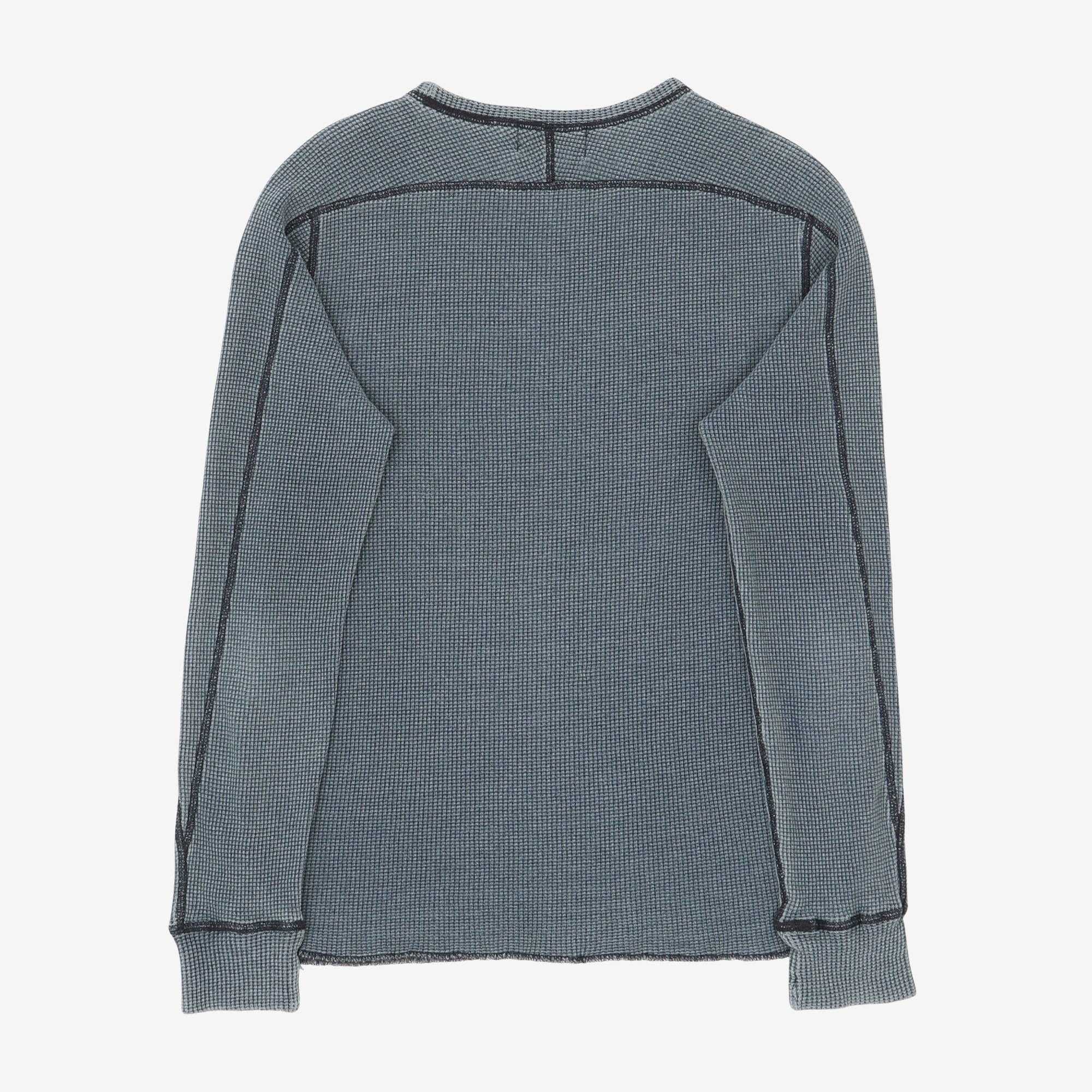 Indigo Waffle LS