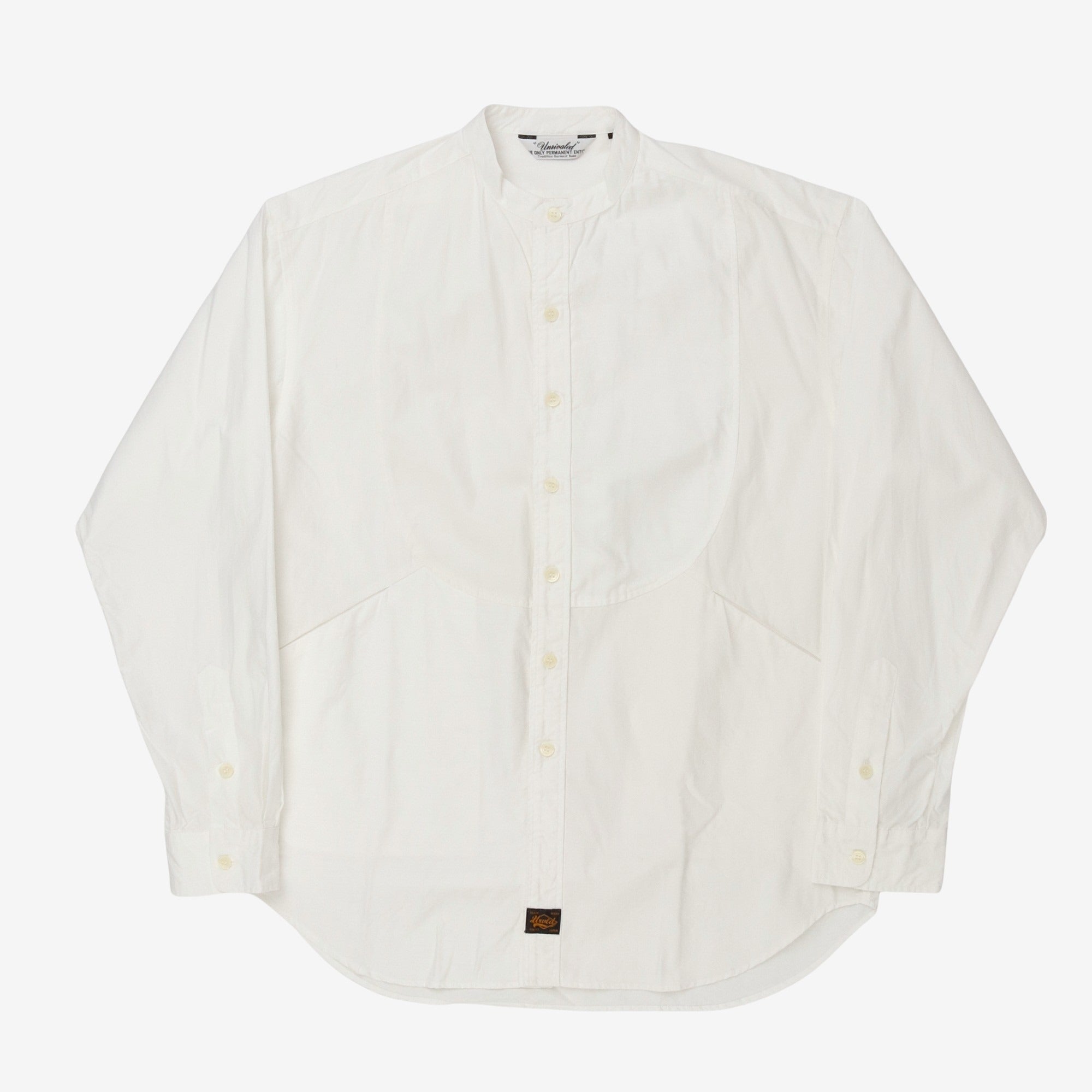 Collarless Pocket Shirt