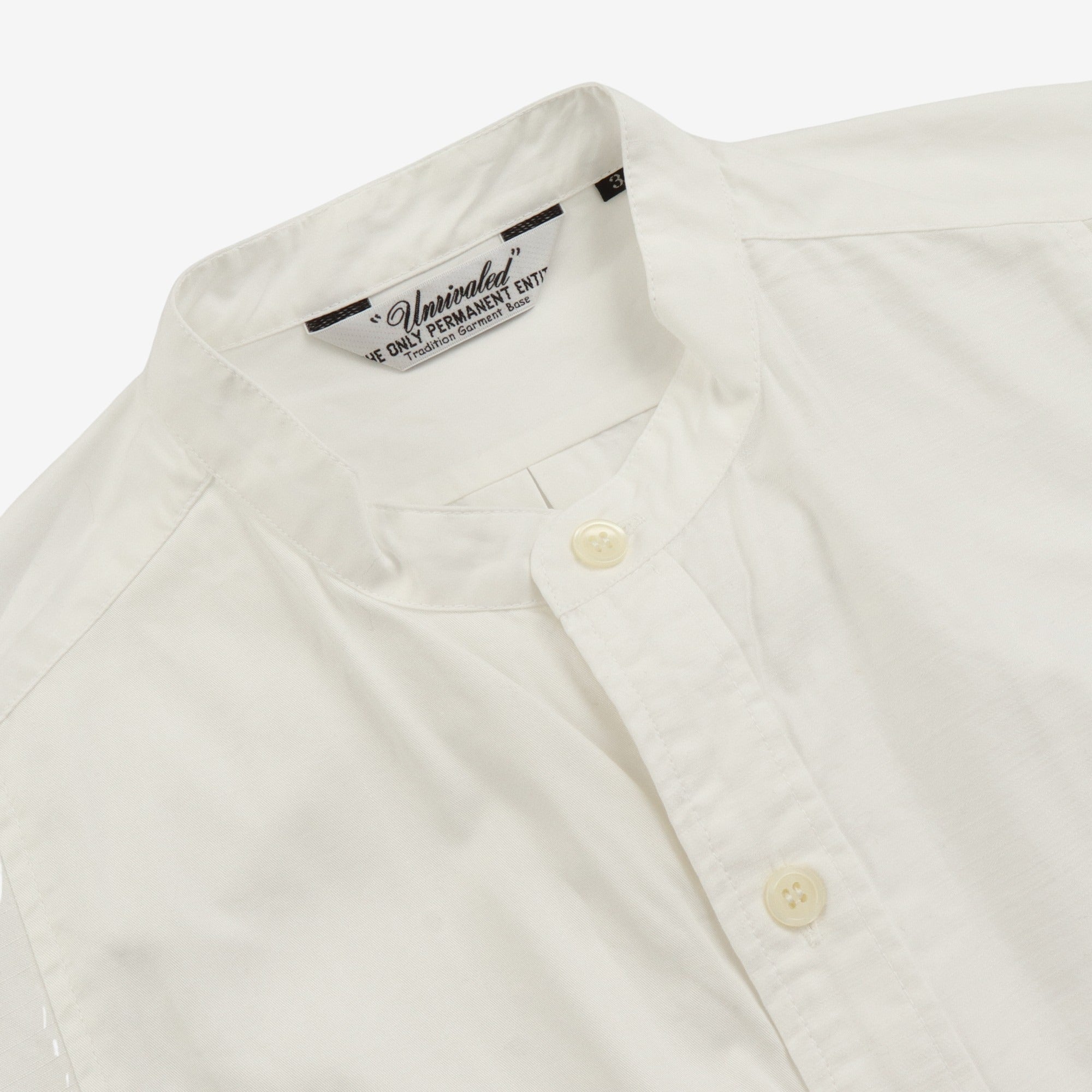 Collarless Pocket Shirt