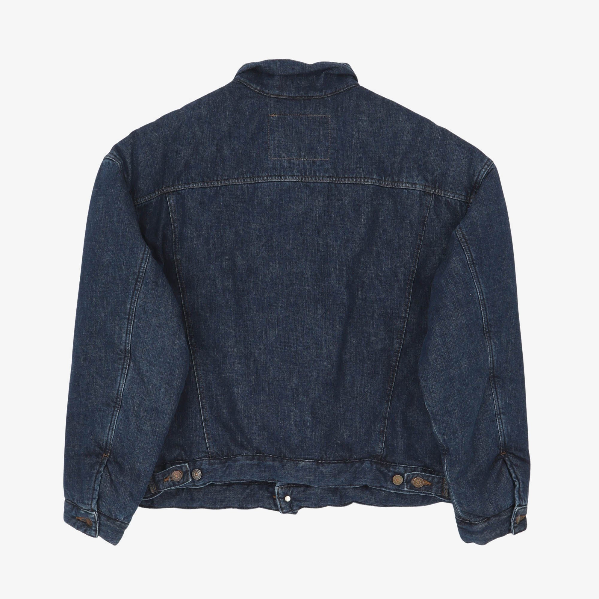 Insulated Denim Puffer Jacket