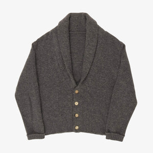 Shawl Collar Four Button Cardigan