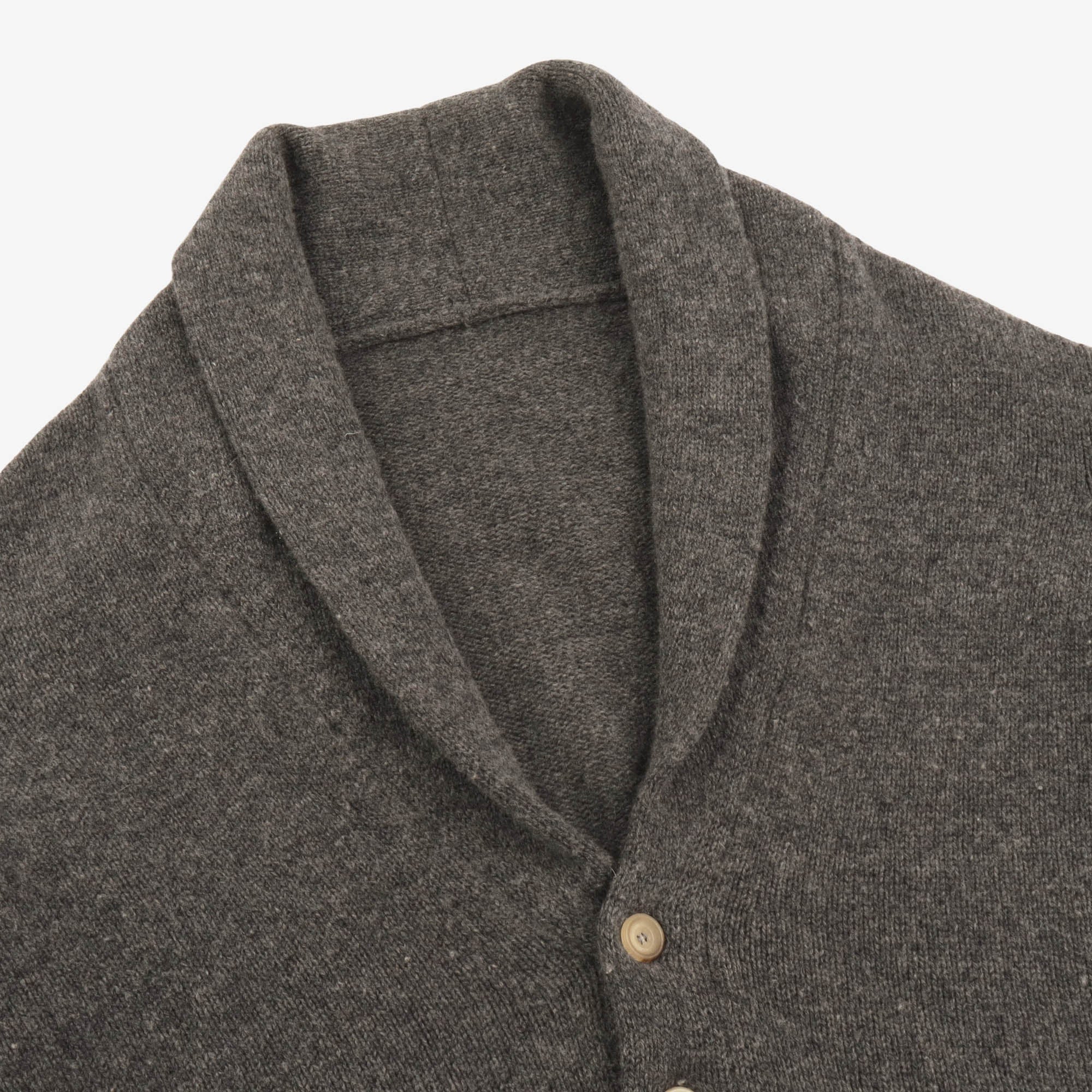 Shawl Collar Four Button Cardigan