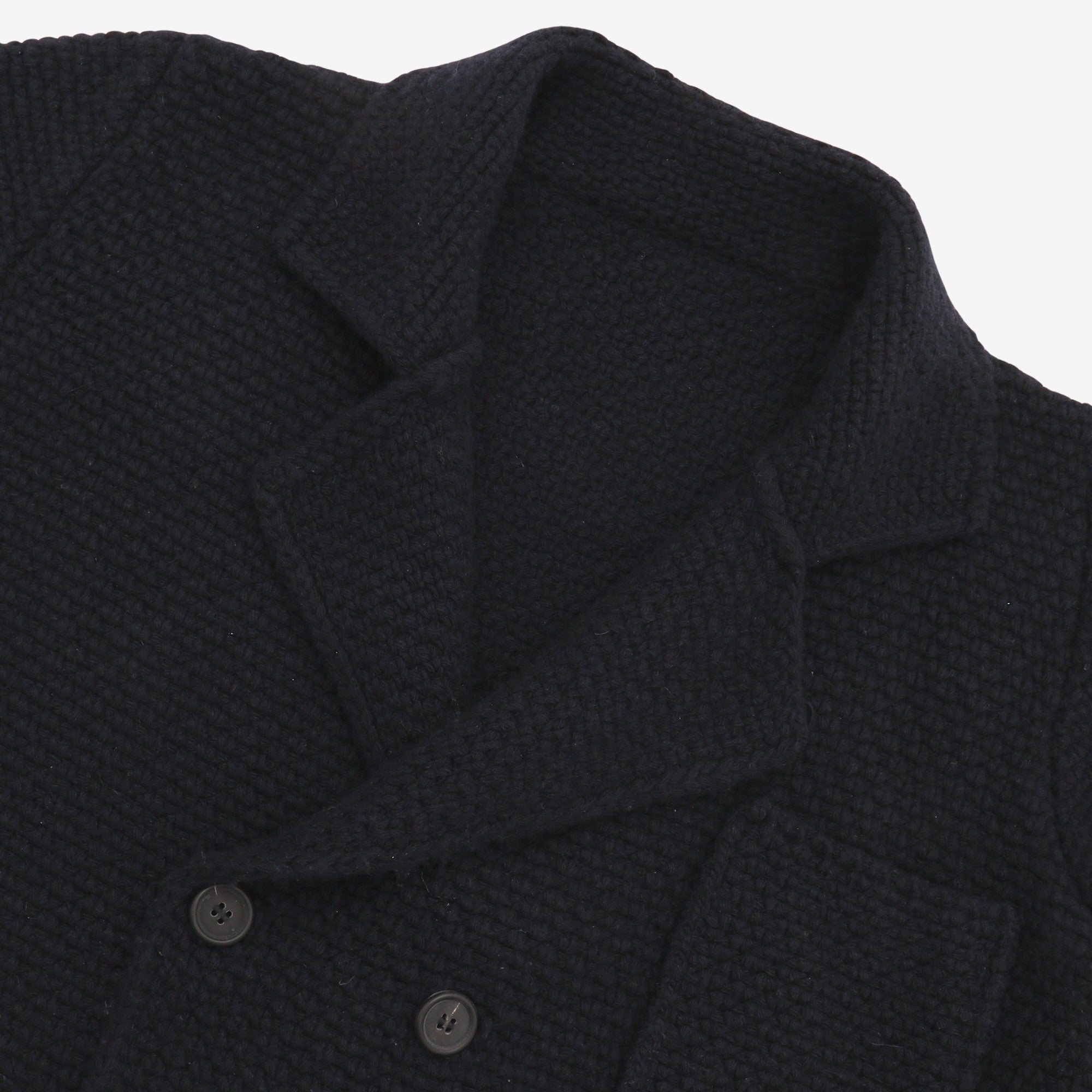 Cashmere Blend DB Knitted Jacket