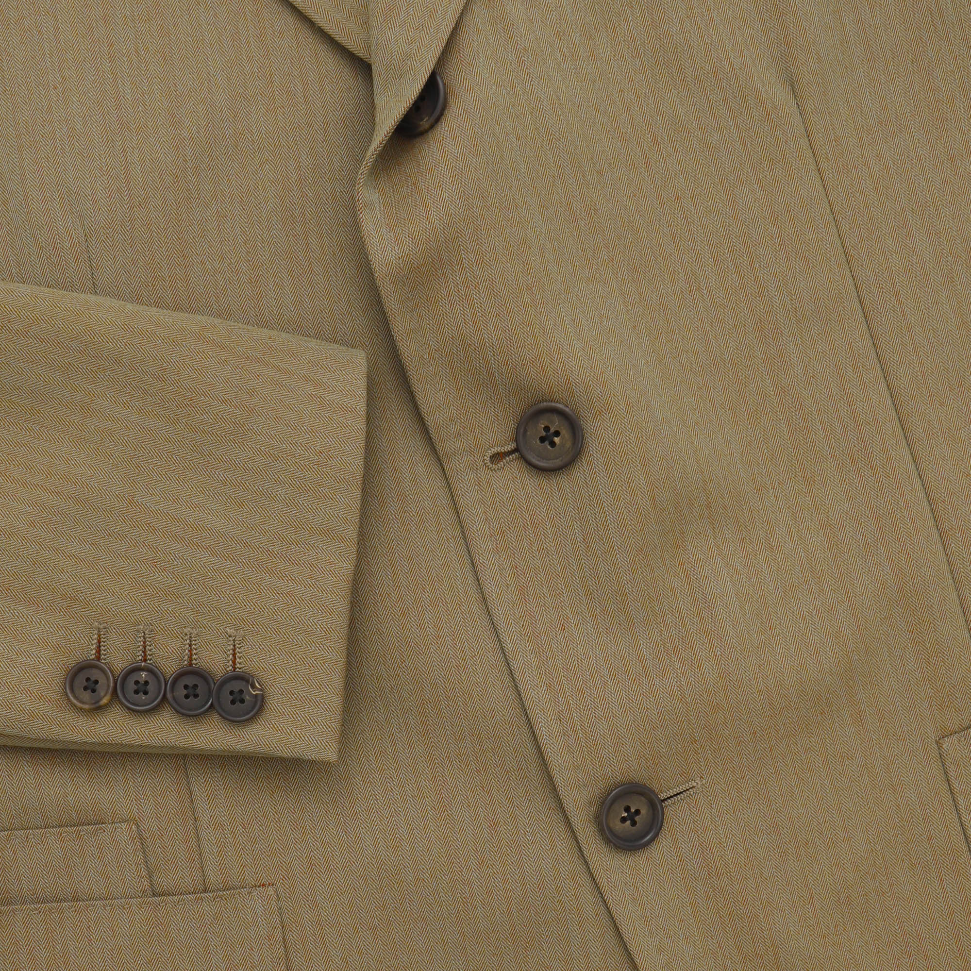 Herringbone Wool Suit