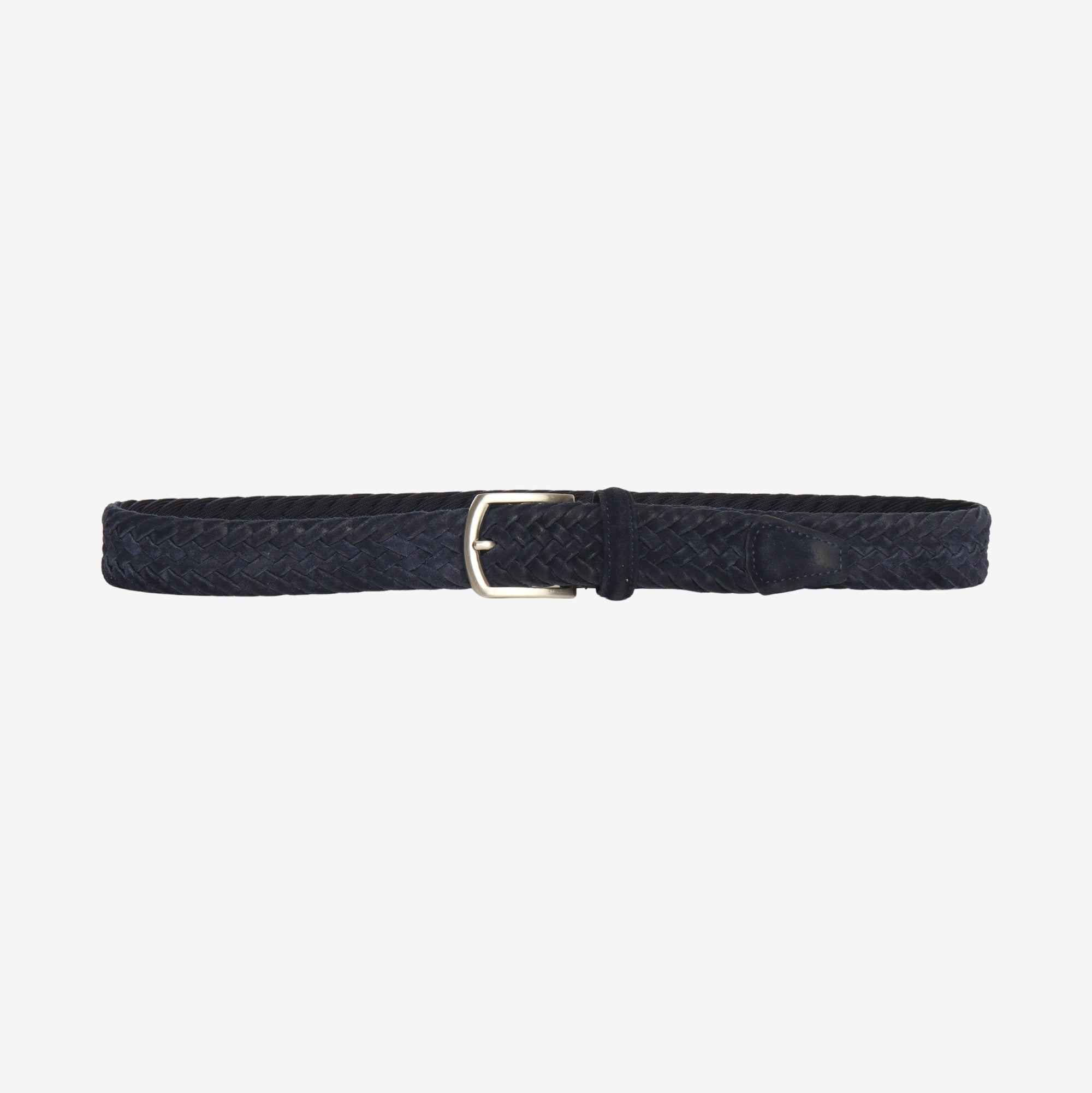 Classic Woven Suede Belt