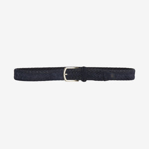 Classic Woven Suede Belt