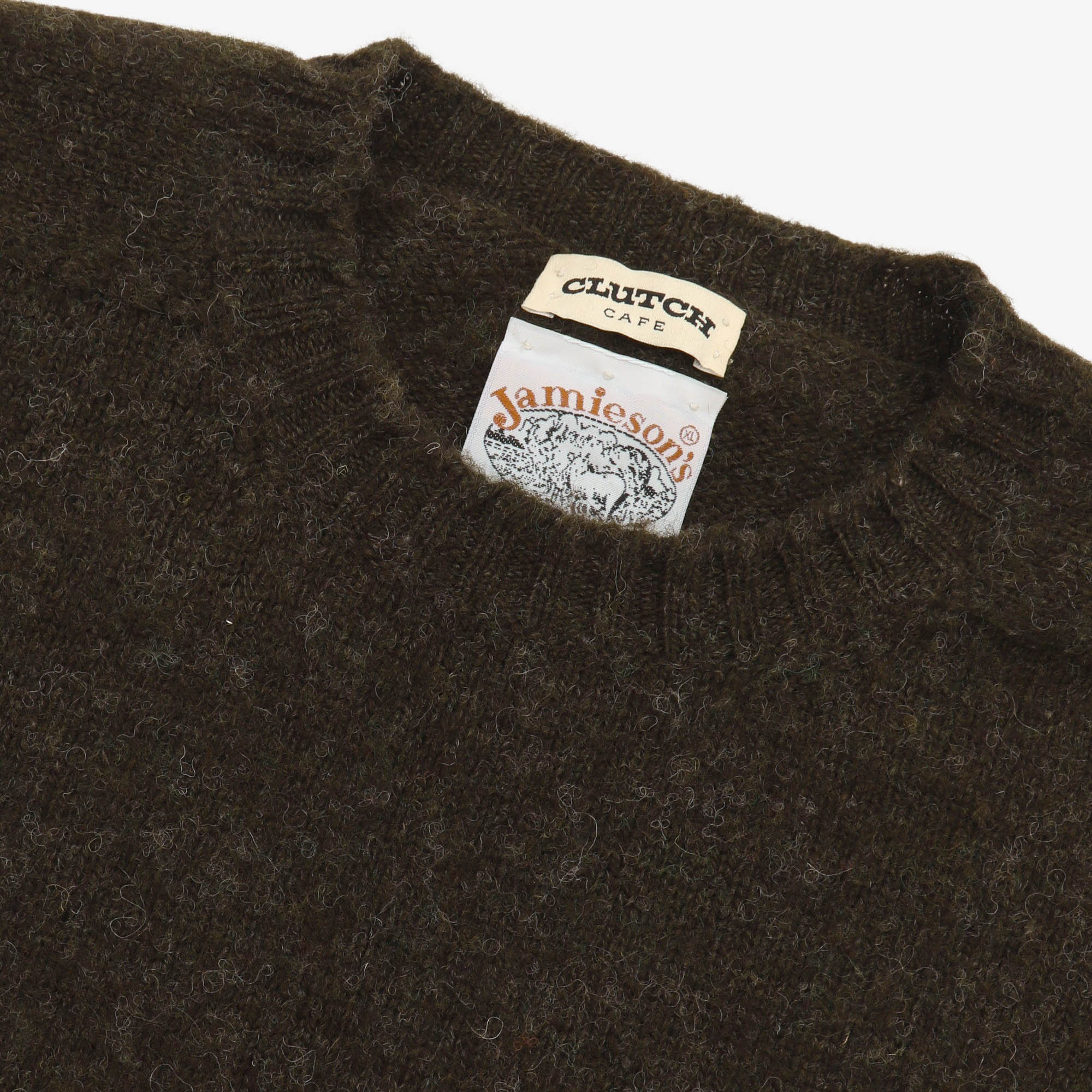 Brushed Shetland Sweater (Clutch Cafe)