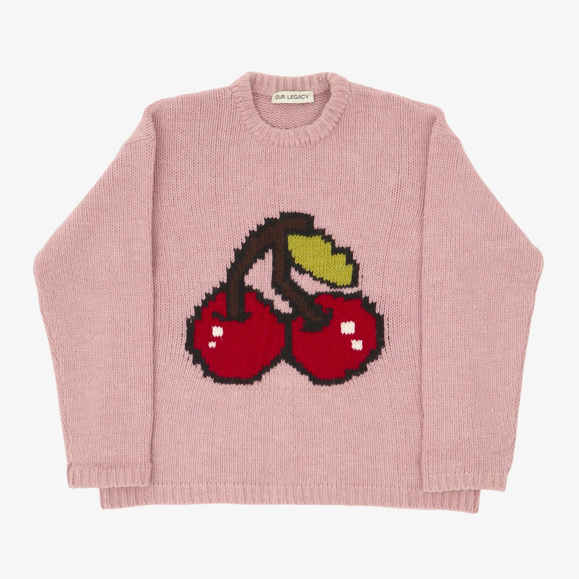 Sonar Roundneck Candyfloss Cherry Knit