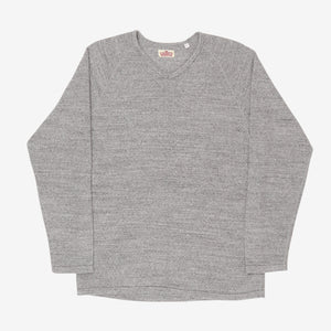 Loopwheel V Neck Tee LS