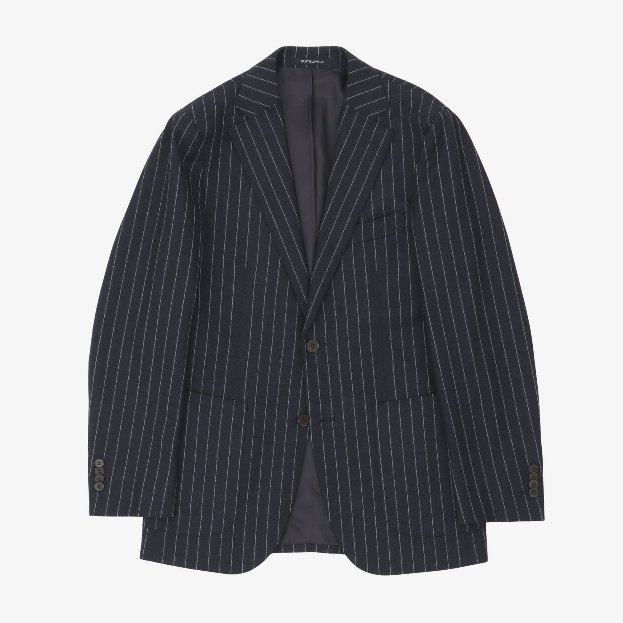 Wool Pinstripe Havana Suit