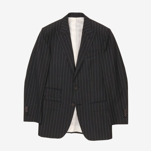Wool Pinstripe Suit