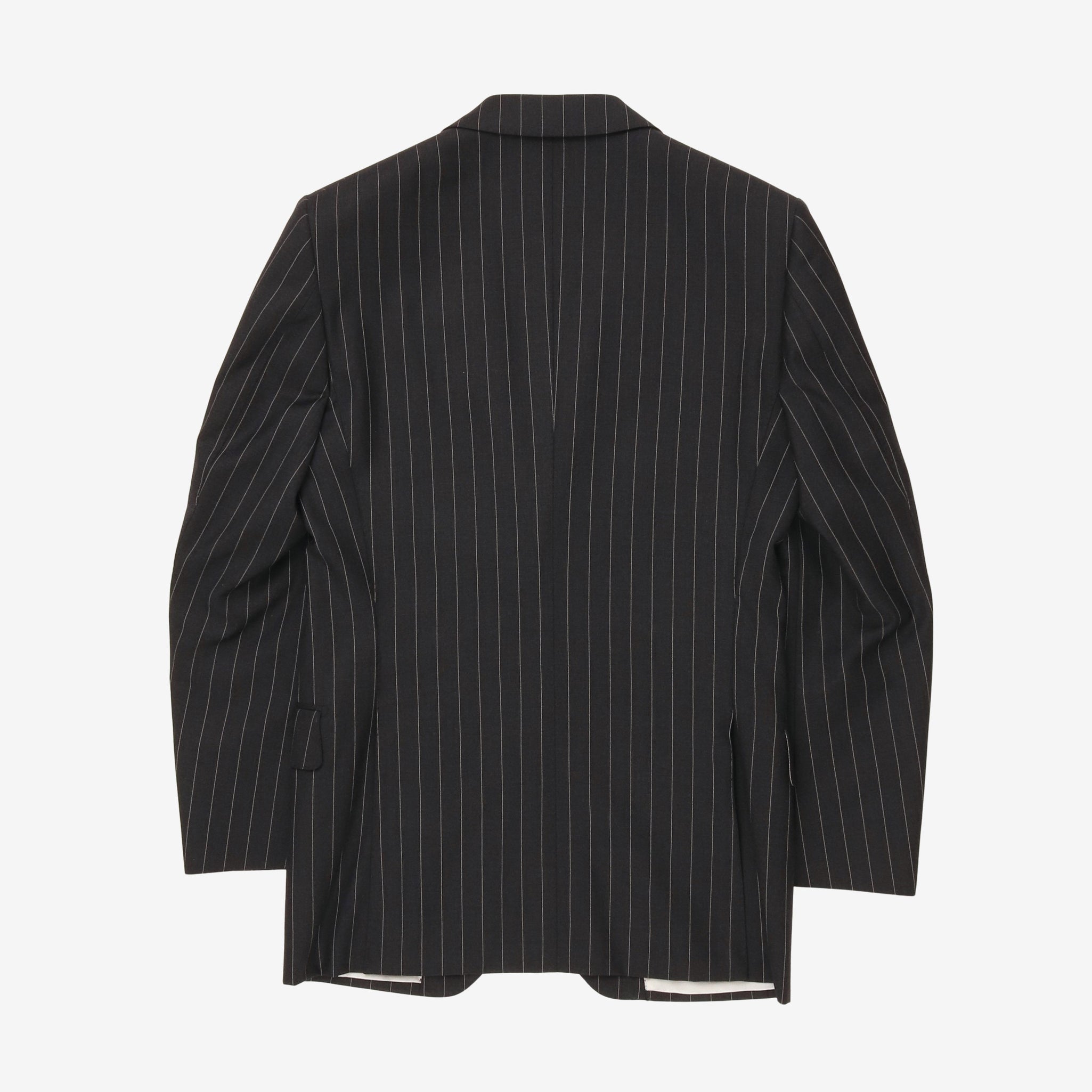 Wool Pinstripe Suit
