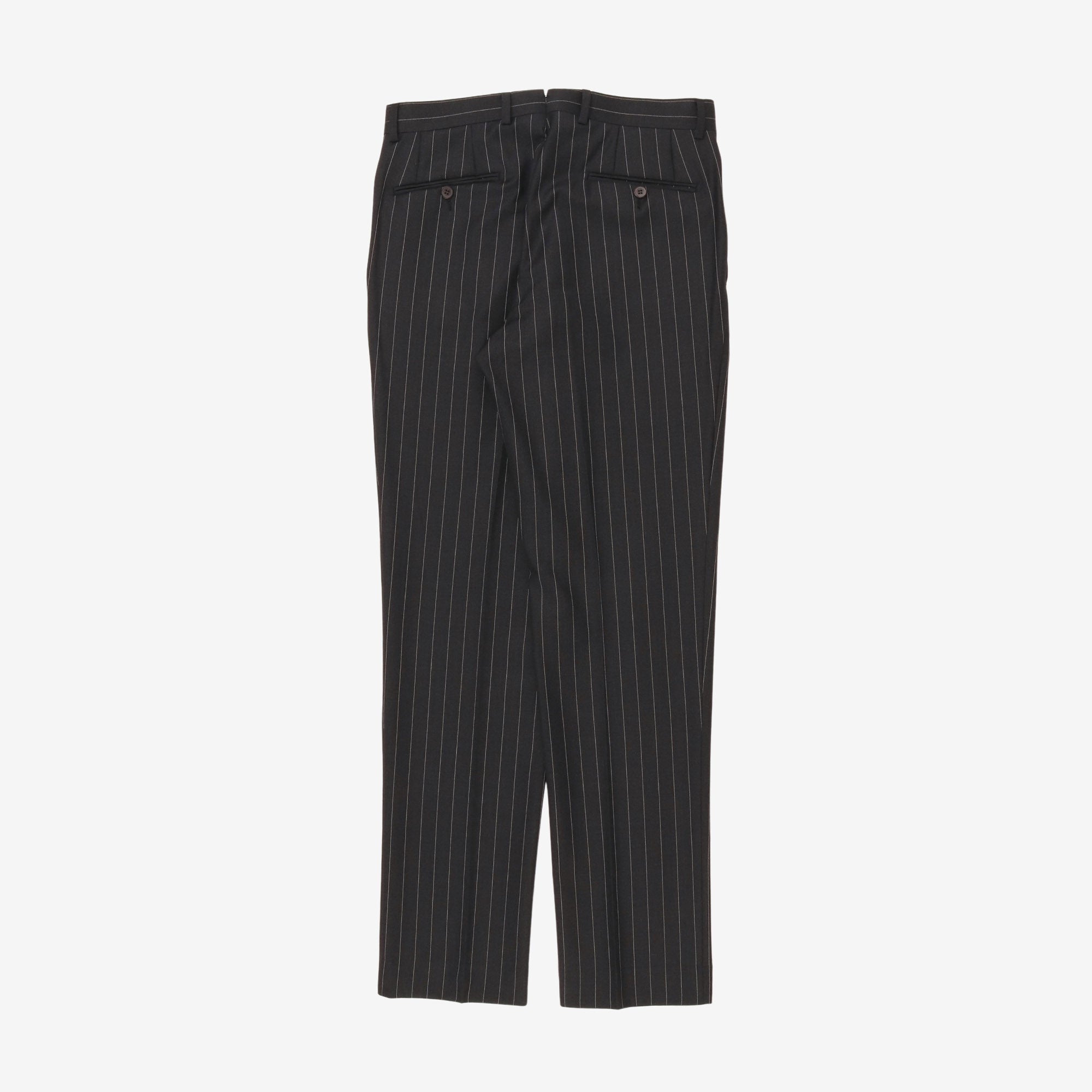 Wool Pinstripe Suit