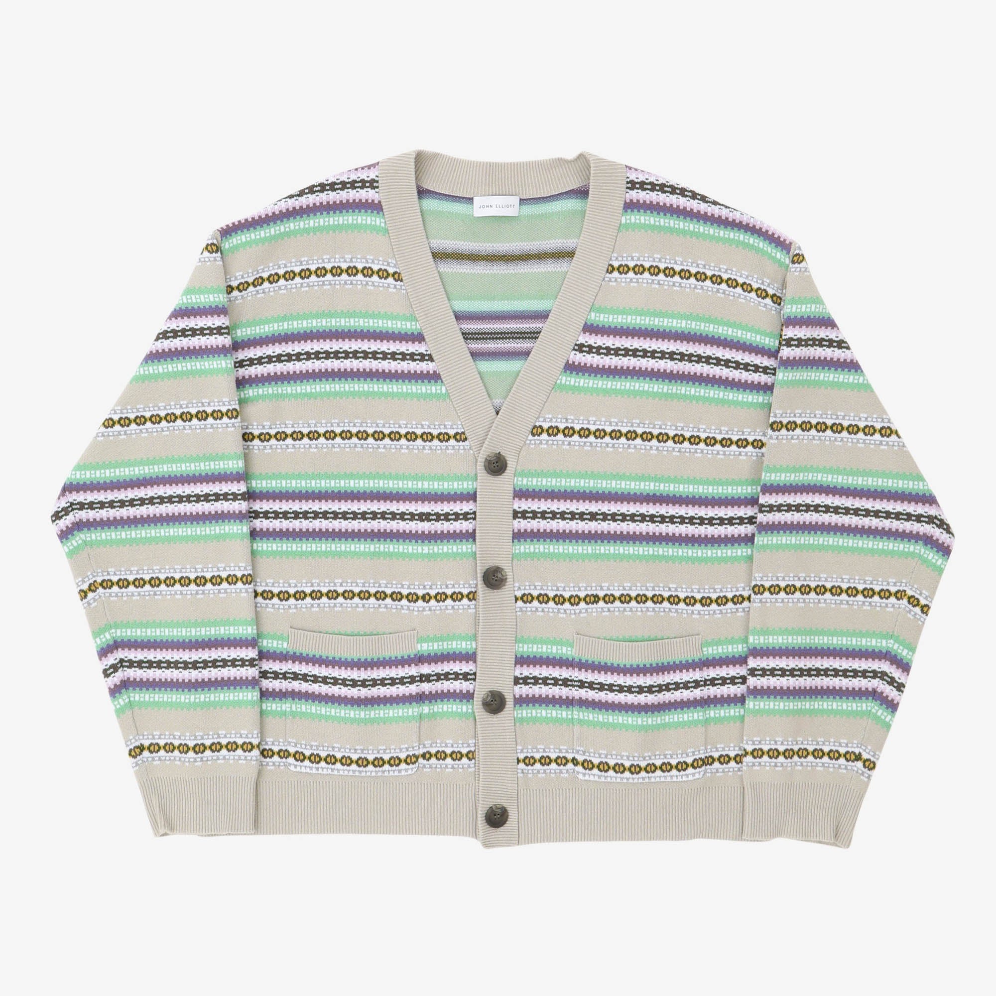 Nogales Fair Isle Knit Cardigan