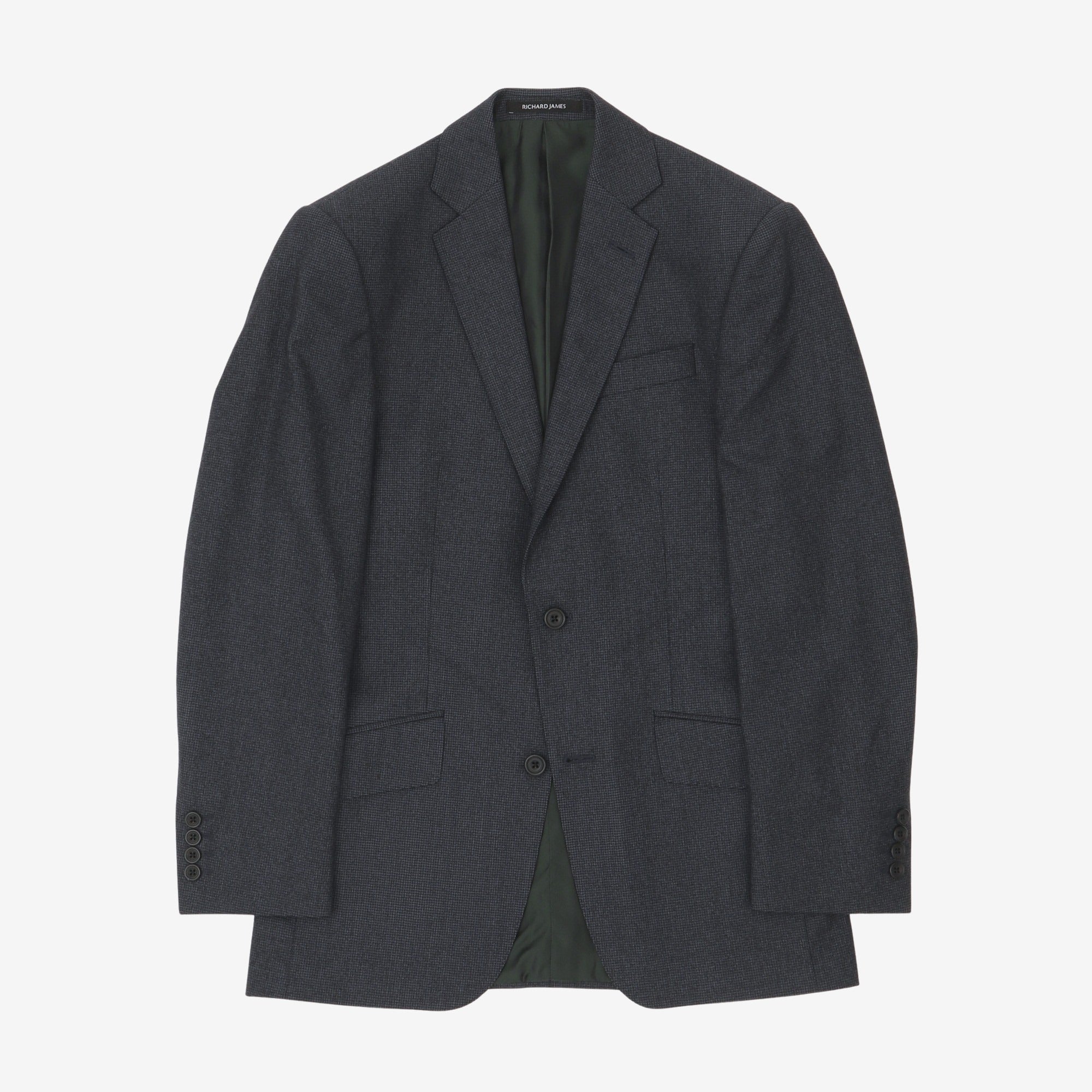 Wool Houndstooth Suit