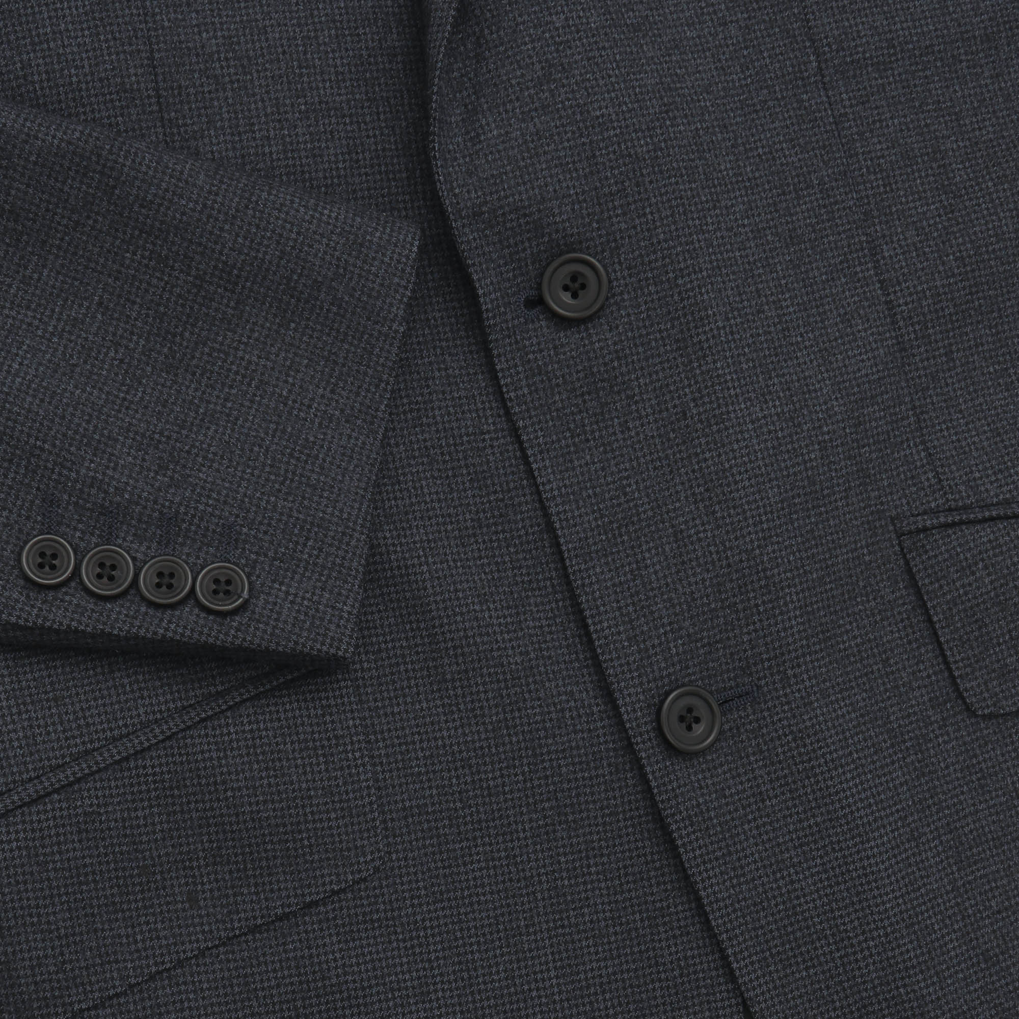 Wool Houndstooth Suit