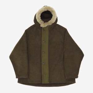 Fur Hooded Fleece Jacket