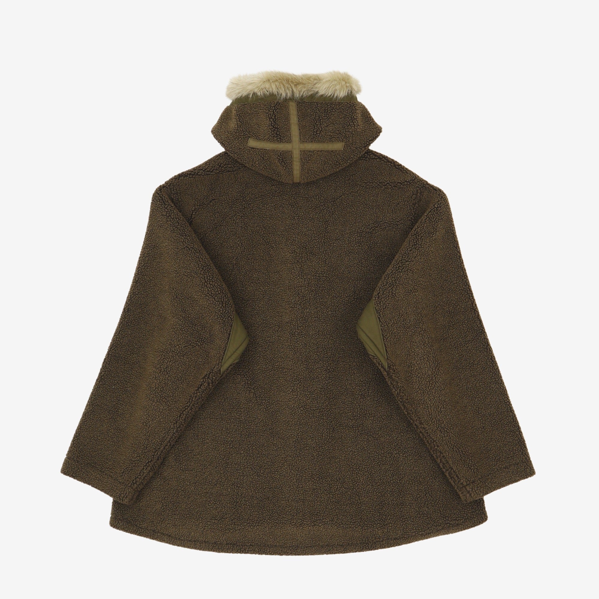 Fur Hooded Fleece Jacket
