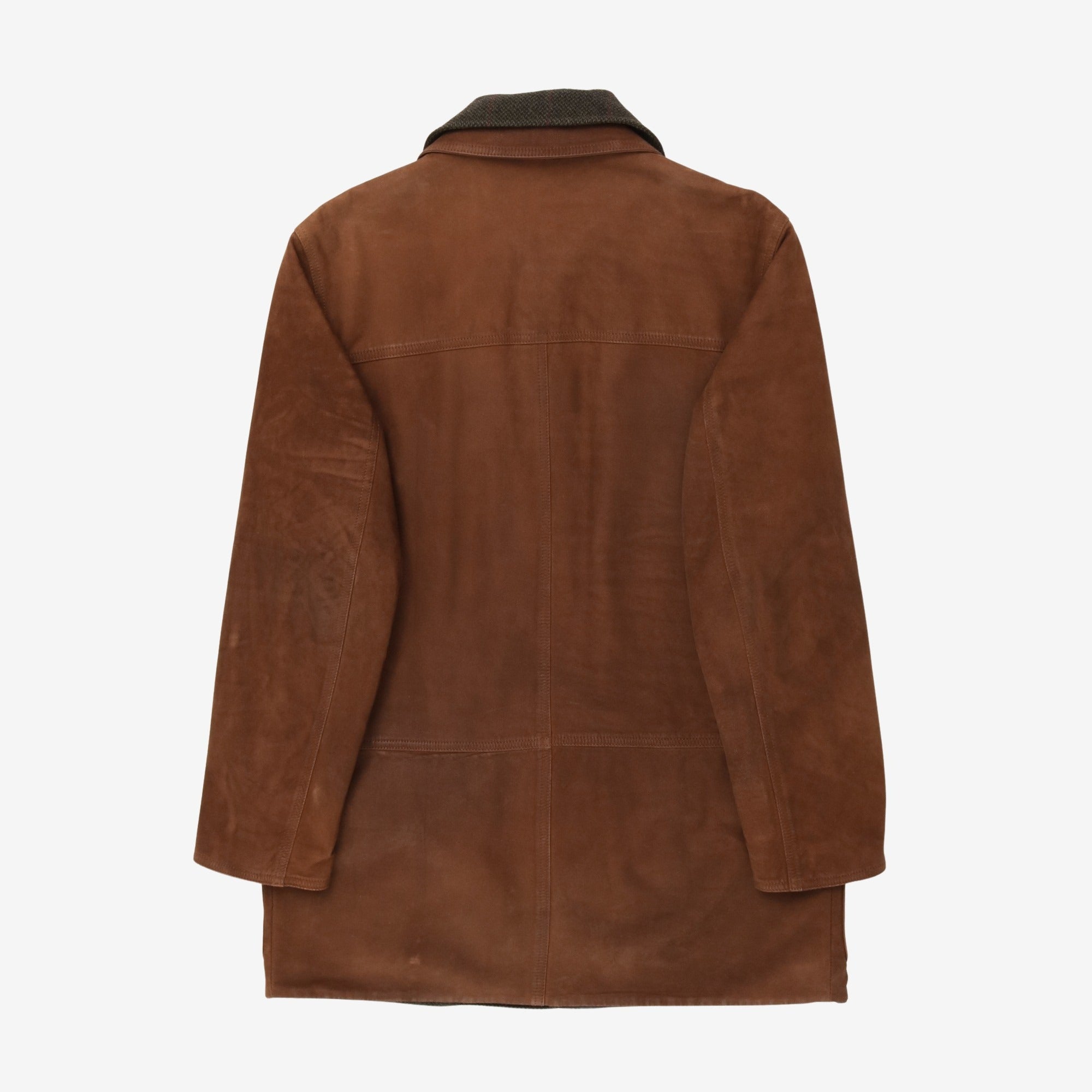 Suede Tweed Reversible Jacket