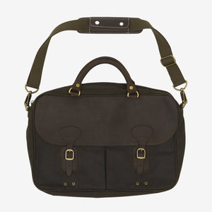 Wax Cotton Satchel